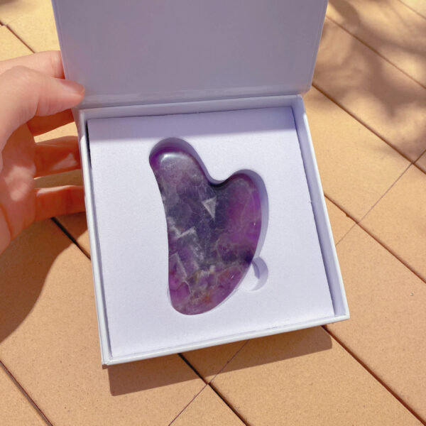 amethyst Gua Sha