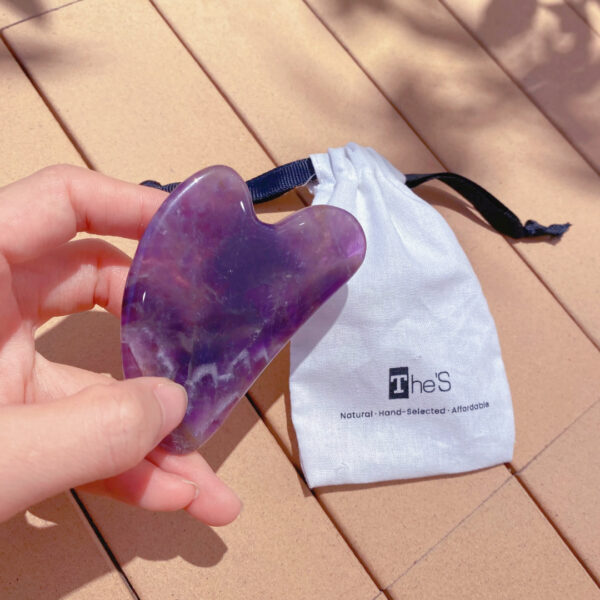 amethyst Gua Sha