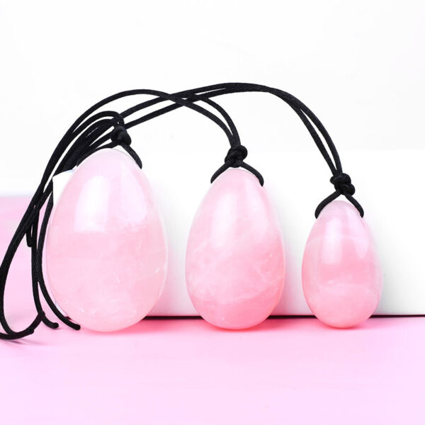 rose quartz yoni egg